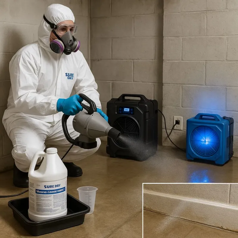 Sanitization and Odor Removal process in New Bedford, MA