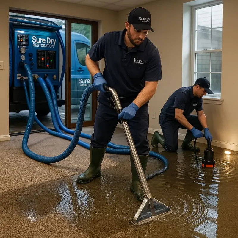 Water Extraction and Removal process in New Bedford, MA